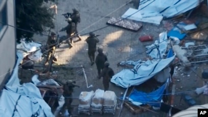 Israeli Military Says Command Center Found at Al-Shifa Hospital