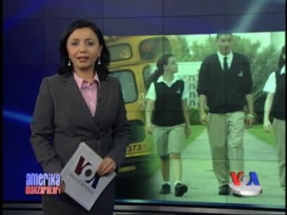 Amerika maktablarida/ In US Schools... 