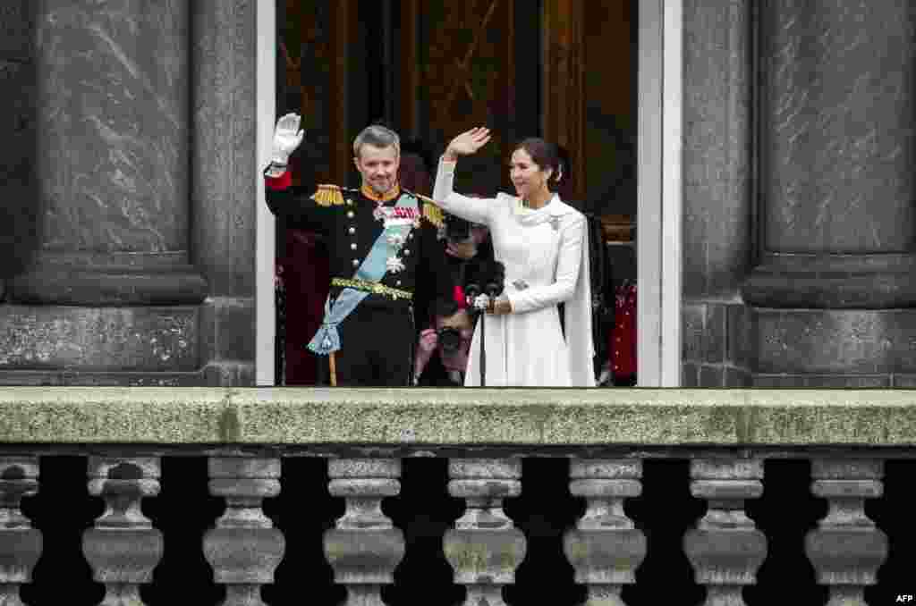 مراسم تاجگذاری پادشاه دنمارک