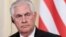 အမေရိကန်နိုင်ငံခြားရေးဝန်ကြီး Rex Tillerson 