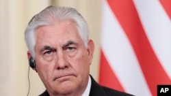 Ngoại trưởng Mỹ Rex Tillerson 