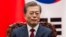 FILE - South Korean President Moon Jae-In.