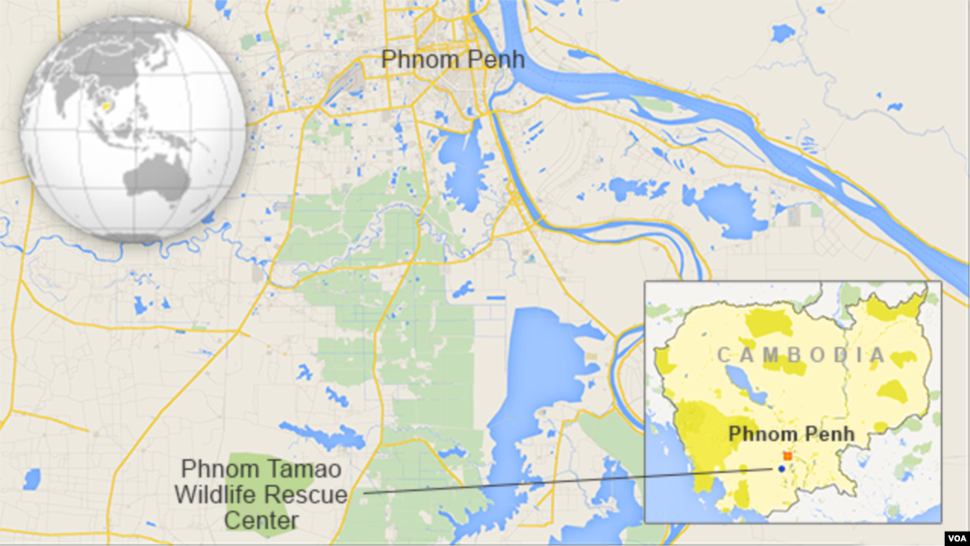 Cambodia map
