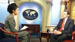 VOA's Lina Rozbih interviews Ambassador Marc Grossman