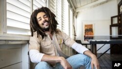 FILE — This image released by Paramount Pictures shows Kingsley Ben-Adir in "Bob Marley: One Love."