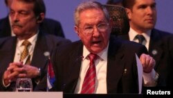 Presiden Kuba Raul Castro (foto: dok). Pemerintah Kuba mengecam keras sanksi AS atas Venezuela.