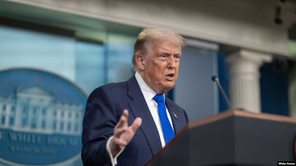 资料照片:美国总统特朗普(2025年6月27日)