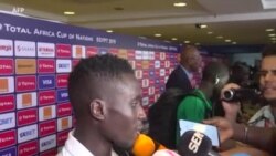 Réaction des joueurs après la victoire du Sénégal sur la Tunisie