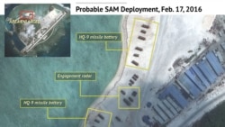 China Steps Up Militarization in South China Sea