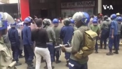 Police Beating Up MDC Activists
