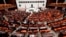 FILE - Members of the Turkish Parliament convene in Ankara, March 19, 2014. 