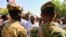 Sudanese protesters in Khartoum