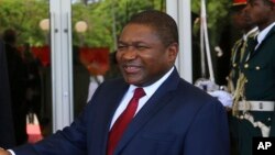 Le président mozambicain Filipe Nyusi, 24 janvier 2017.