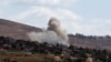 Smoke billows from the site of an Israeli airstrike that targeted an area in the southern Lebanese village of al-Taybeh on September 19, 2024.