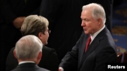 Bộ trưởng Tư Pháp Hoa Kỳ Jeff Sessions. 