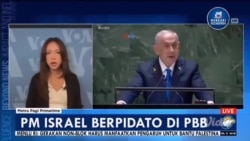 Laporan VOA untuk Metro TV: Delegasi Sejumlah Negara Walk Out Saat Pidato Netanyahu di PBB