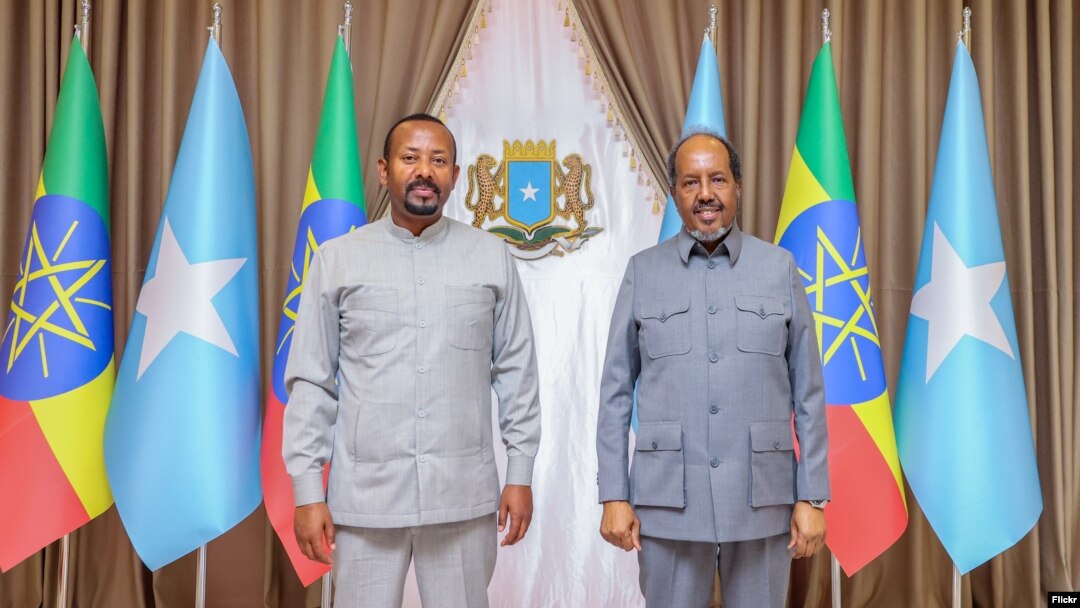 Abiy Ahmed iyo Xasan Sheekh