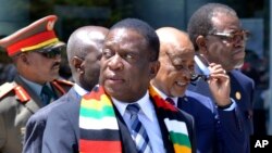 UMongameli Emmerson Mnangagwa.