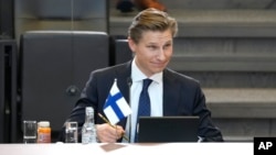 Finland's Defence Minister Antti Hakkanen