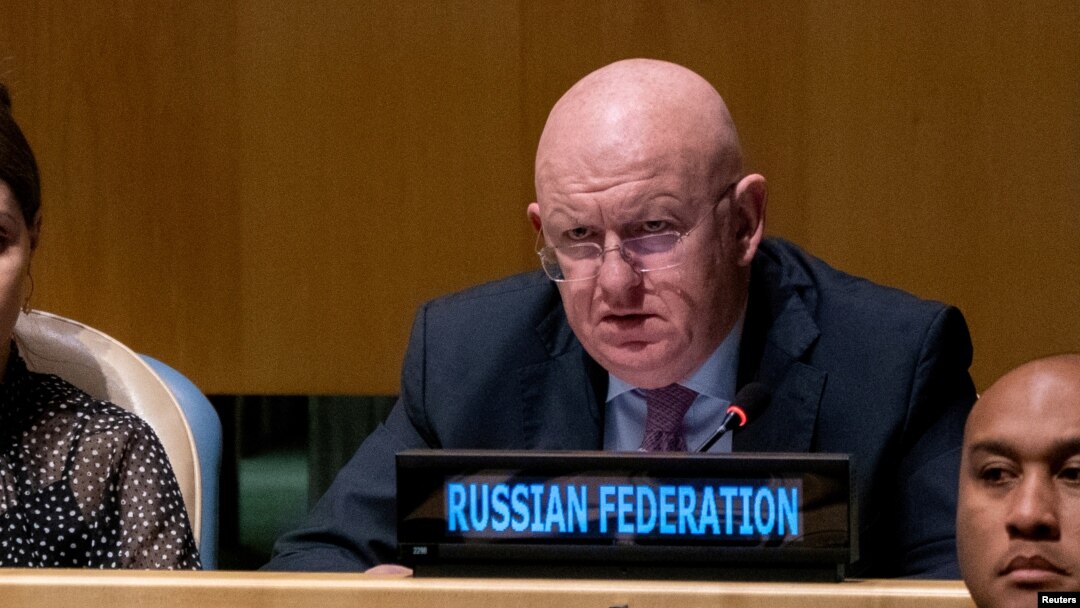 Đại sứ Nga Vassily Nebenzia tại Liên Hiệp Quốc.