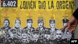 Miles de ejecuciones extrajudiciales conocidas como "falsos positivos" se llevaron a cabo en el mayor escándalo de las fuerzas militares colombianas en su lucha de más de medio siglo contra los grupos rebeldes. Bogotá, el 16 de marzo de 2021.