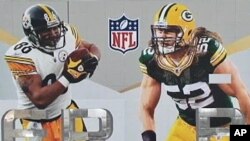 The Green Bay Packers will play the Pittsburgh Steelers in Super Bowl XLV on February 6, 2011 at Cowboys Stadium in Arlington, Texas,