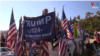 California Trump supporters celebrate victory