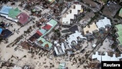 Destruição em Saint Martin