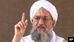 FILE - Al-Qaida leader Ayman al-Zawahiri.