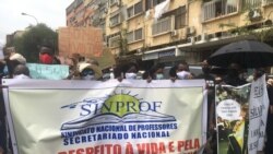 Centenas de pessoas em Luanda pedem justiça no caso Sílvio Dala e exigem demissão de governantes - 1:00