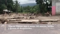 Tifón deja muerte y destrucción en Filipinas