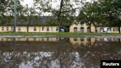 Lokasi bekas kamp konsentrasi Dachau Nazi di Dachau, Jerman (foto: ilustrasi). 