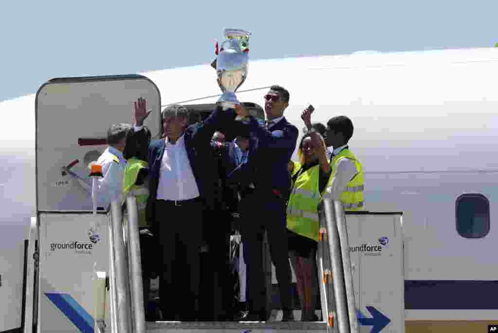 Portugal Ta Lashe Gasar Kwallon Kafa Ta Kasashen Turai Euro2016 Cup