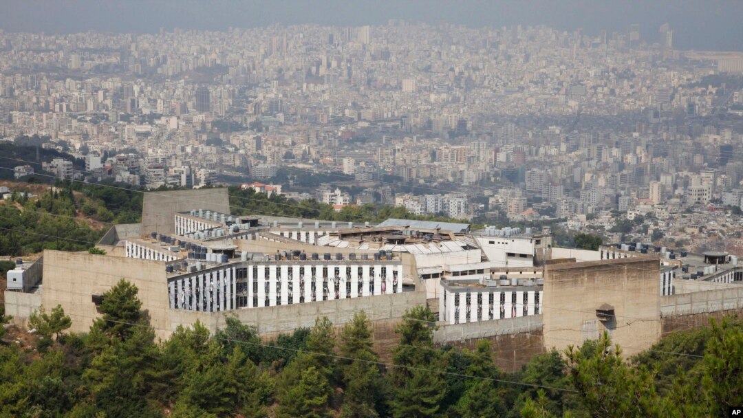 Komplek penjara Roumieh yang terletak di pinggiran kota Beirut, Lebanon (foto: dok).