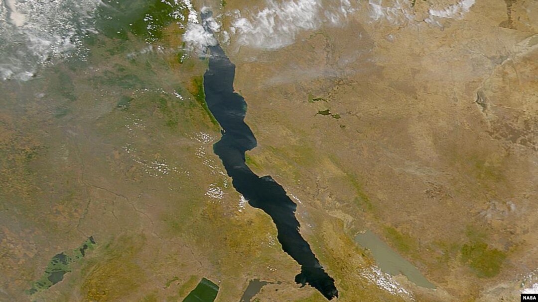 Lake Tanganyika Image from NASA’s SeaWIFs project
