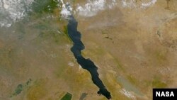 Lake Tanganyika Image from NASA’s SeaWIFs project