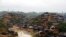 heavy rain in Rohingya camps