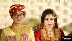 په پاکستان کې دچین دسفارتخانې غړي لیژن ژاؤ د فېبرورۍ په میاشت کې په ټولنیزه رسنۍ د پاکستانۍ پېغلې فاطمه اؤ شولونګ د واده عکسونه خپاره کړي اؤ لیکلي یې دي چې دا واده د پاکستاني کلتور په اساس شوی دی