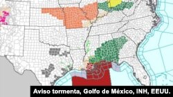 El área del Golfo de México podría ser aolcanzada por la tormenta tropical Claudette, el viernes por la noche o el sábado temprano, según informó el Centro Nacional de Huracanes de EE. UU.