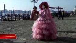 Những chiếc mặt nạ trong lễ hội hóa trang Carnival ở Venice