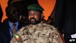 Mali’s interim leader and head of Junta, Colonel Assimi Goïta. (File)