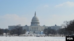 资料照片：美国国会大厦(2026年2月11日)