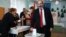 Acting Armenian Prime Minister Nikol Pashinian casts his ballot in a polling station during an early parliamentary election in Yerevan, Armenia, Sunday, Dec. 9, 2018. 