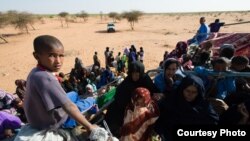 Prizor iz izbegličkog kampa Mbera u Mauritaniji, 6. mart 2013.