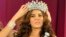 FILE - Maria Jose Alvarado is crowned the new Miss Honduras in San Pedro, Sula, Honduras, April 26, 2014. 