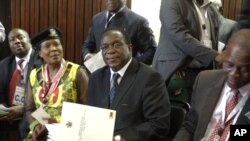 Icegera ca mbere ca prezida muri Zimbabwe, Emmerson Mnangagwa