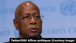 Abdoulaye Bathily, conseiller spécial du secrétaire général de l’ONU, Antonio Antonio Guterres, est envoyé comme émissaire dans la crise à Madagascar, le 27 avril 2018. (Twitter/ONU Affires politiques)