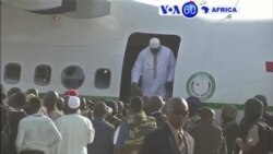 Machetes Africanas 27 Janeiro 2017: Gâmbia acolhe em festa Barrow