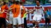 Germany's Mats Hummels celebrates after their second goal during their 2014 World Cup Group G soccer match against Portugal at the Fonte Nova arena in Salvador, June 16, 2014. 