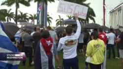 "Mala Havana" u Miamiju podržava proteste na Kubi